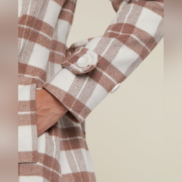 Rachel Parcell $198 Tailored Overcoat -NWT - Picture 7 of 8